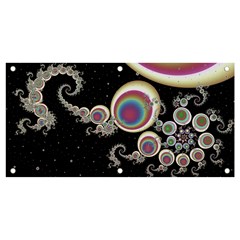 Fractal Math Abstract Abstract Art Digital Art Banner And Sign 4  X 2  by Ravend