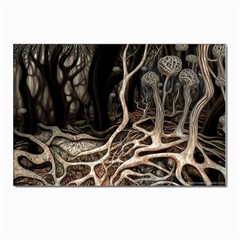 Tree Nature Landscape Forest Postcards 5  X 7  (pkg Of 10) by Ravend