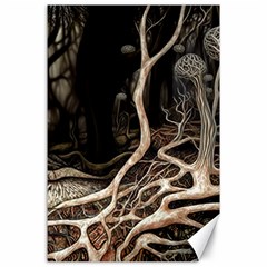 Tree Nature Landscape Forest Canvas 24  X 36  by Ravend