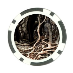 Tree Nature Landscape Forest Poker Chip Card Guard by Ravend