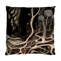 Tree Nature Landscape Forest Standard Cushion Case (one Side) by Ravend