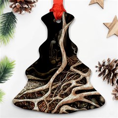 Tree Nature Landscape Forest Christmas Tree Ornament (two Sides)