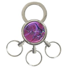 Fractal Math Abstract Abstract Art Digital Arts 3-ring Key Chain by Ravend