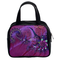 Fractal Math Abstract Abstract Art Digital Arts Classic Handbag (two Sides) by Ravend