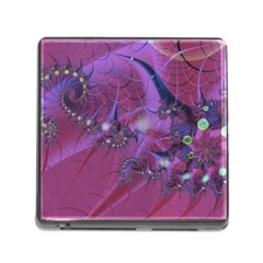 Fractal Math Abstract Abstract Art Digital Arts Memory Card Reader (square 5 Slot) by Ravend