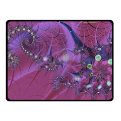 Fractal Math Abstract Abstract Art Digital Arts One Side Fleece Blanket (small) by Ravend