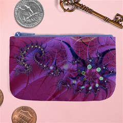 Fractal Math Abstract Abstract Art Digital Arts Large Coin Purse by Ravend