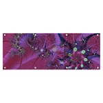 Fractal Math Abstract Abstract Art Digital Arts Banner and Sign 8  x 3  Front