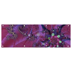 Fractal Math Abstract Abstract Art Digital Arts Banner And Sign 9  X 3  by Ravend