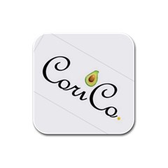 Coricojpeg Rubber Square Coaster (4 Pack) by CoriCo