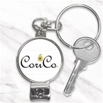 Coricojpeg Nail Clippers Key Chain Front