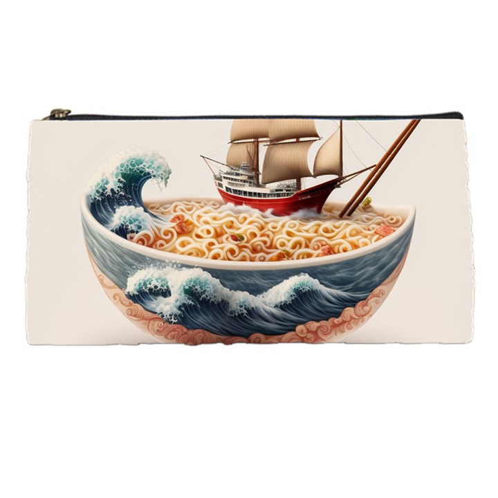 Ai Generated Noodles Pirate Chinese Food Food Pencil Case