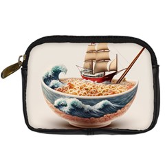 Ai Generated Noodles Pirate Chinese Food Food Digital Camera Leather Case