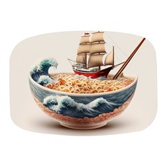 Ai Generated Noodles Pirate Chinese Food Food Mini Square Pill Box by danenraven