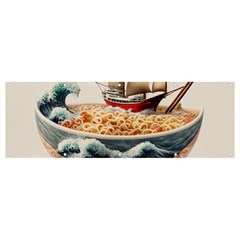 Ai Generated Noodles Pirate Chinese Food Food Banner And Sign 12  X 4  by danenraven