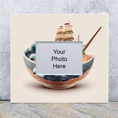 Ai Generated Noodles Pirate Chinese Food Food White Wall Photo Frame 5  X 7  by danenraven