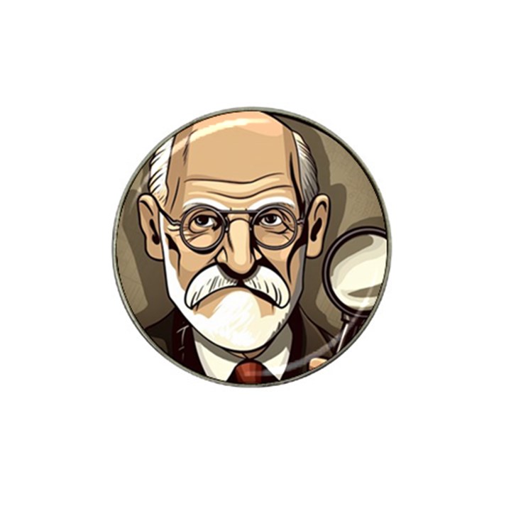 Ai Generated Psychotherapist Psychology Therapy Hat Clip Ball Marker