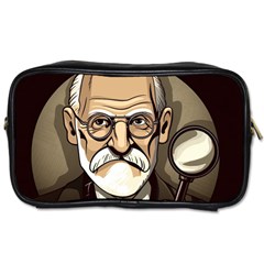 Ai Generated Psychotherapist Psychology Therapy Toiletries Bag (one Side) by danenraven