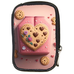 Cookies Valentine Heart Holiday Gift Love Compact Camera Leather Case by danenraven