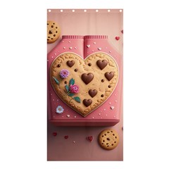 Cookies Valentine Heart Holiday Gift Love Shower Curtain 36  X 72  (stall)  by danenraven