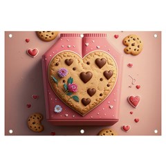 Cookies Valentine Heart Holiday Gift Love Banner And Sign 6  X 4  by danenraven