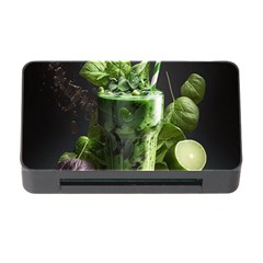 Ai Generated Drink Spinach Smooth Apple Ginger Memory Card Reader With Cf by danenraven