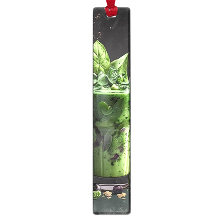 Ai Generated Drink Spinach Smooth Apple Ginger Large Book Marks