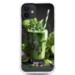 Ai Generated Drink Spinach Smooth Apple Ginger Iphone 12/12 Pro Tpu Uv Print Case by danenraven