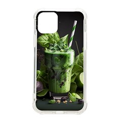 Ai Generated Drink Spinach Smooth Apple Ginger Iphone 11 Pro 5 8 Inch Tpu Uv Print Case by danenraven