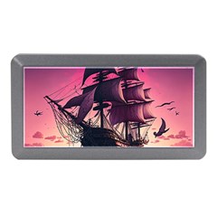 Ship Pirate Adventure Landscape Ocean Sun Heaven Memory Card Reader (Mini)