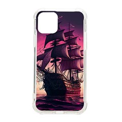 Ship Pirate Adventure Landscape Ocean Sun Heaven iPhone 11 Pro 5.8 Inch TPU UV Print Case