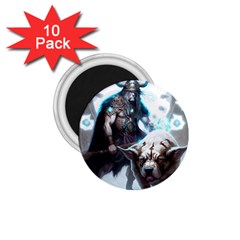 Ai Generated Viking God Fantasy Dog Norse Man 1 75  Magnets (10 Pack)  by danenraven