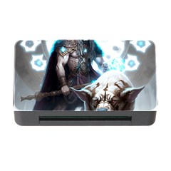 Ai Generated Viking God Fantasy Dog Norse Man Memory Card Reader With Cf by danenraven