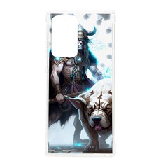 Ai Generated Viking God Fantasy Dog Norse Man Samsung Galaxy Note 20 Ultra Tpu Uv Case by danenraven