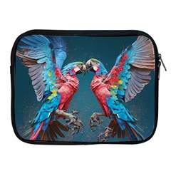 Birds Parrots Love Ornithology Species Fauna Apple Ipad 2/3/4 Zipper Cases by danenraven