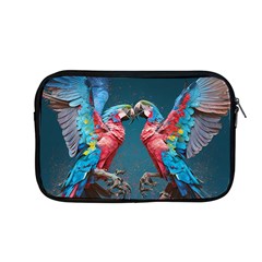 Birds Parrots Love Ornithology Species Fauna Apple Macbook Pro 13  Zipper Case by danenraven