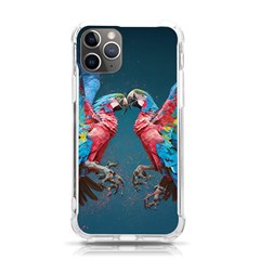 Birds Parrots Love Ornithology Species Fauna Iphone 11 Pro 5 8 Inch Tpu Uv Print Case