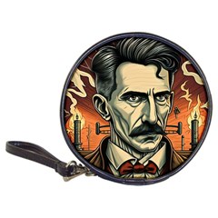 Ai Generated Nikola Tesla Tesla Nikolas Electricity Classic 20-cd Wallets by danenraven