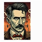 Ai Generated Nikola Tesla Tesla Nikolas Electricity Large Garden Flag (Two Sides) Front