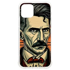 Ai Generated Nikola Tesla Tesla Nikolas Electricity Iphone 12/12 Pro Tpu Uv Print Case by danenraven