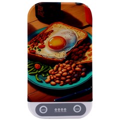 Ai Generated Breakfast Egg Beans Toast Plate Sterilizers by danenraven