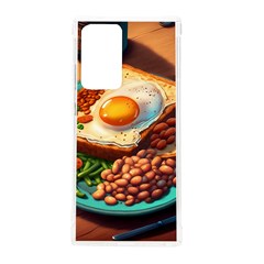 Ai Generated Breakfast Egg Beans Toast Plate Samsung Galaxy Note 20 Ultra Tpu Uv Case