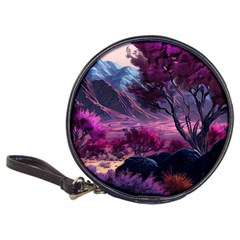 Landscape Landscape Painting Purple Purple Trees Classic 20-cd Wallets by danenraven