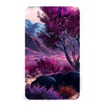 Landscape Landscape Painting Purple Purple Trees Memory Card Reader (Rectangular) Front