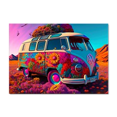 Ai Generated Beetle Volkswagen Bug Car Bus Sticker A4 (10 Pack) by danenraven