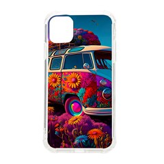 Ai Generated Beetle Volkswagen Bug Car Bus Iphone 11 Tpu Uv Print Case by danenraven