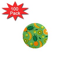 Fruit Tropical Pattern Design Art Pattern 1  Mini Magnets (100 Pack)  by Ravend