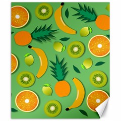 Fruit Tropical Pattern Design Art Pattern Canvas 20  X 24  by Ravend