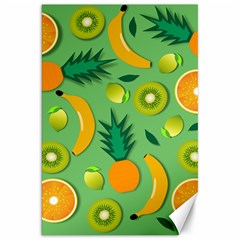 Fruit Tropical Pattern Design Art Pattern Canvas 20  X 30  by Ravend