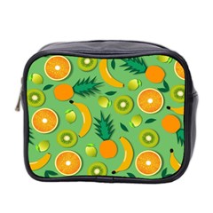 Fruit Tropical Pattern Design Art Pattern Mini Toiletries Bag (two Sides) by Ravend